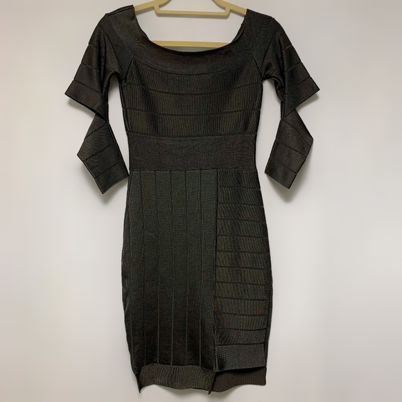 FRENCH CONNECTION Anise Off the Shoulder Rib Knit Dress - Picture 5 of 15